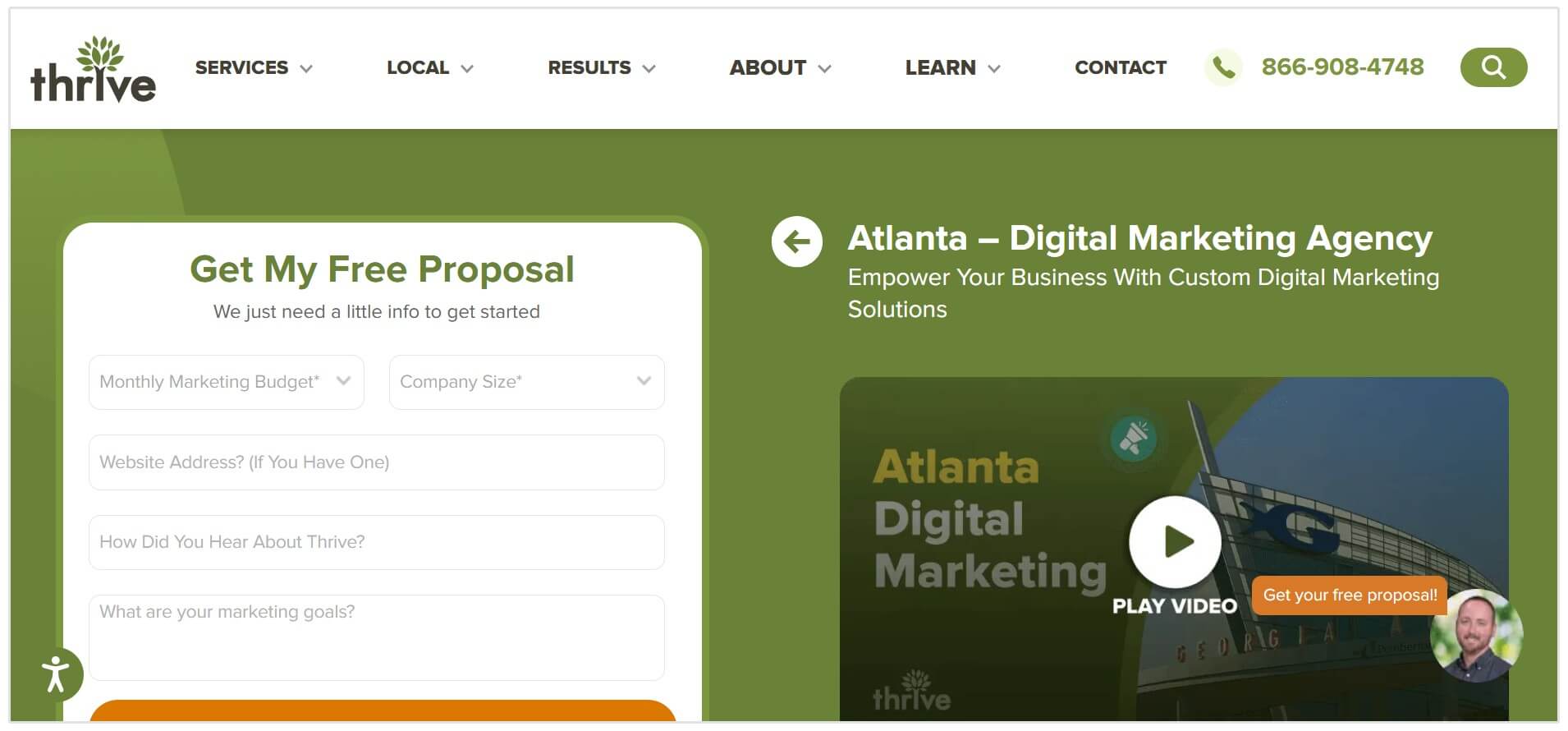 Thrive インターネットマーケティング代理店